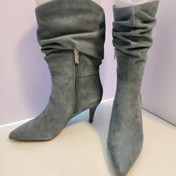 Vince Camuto Spruce Suede Heeled Boot Size 8 - Picture 1 of 9